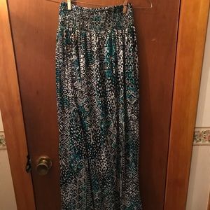 Joe B Multi Colored Maxi Skirt